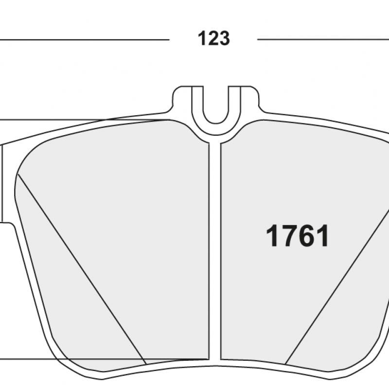 ABS-friendly for rear axles. Race brake pads - Audi / Seat / Skoda / VW
rear brake pad